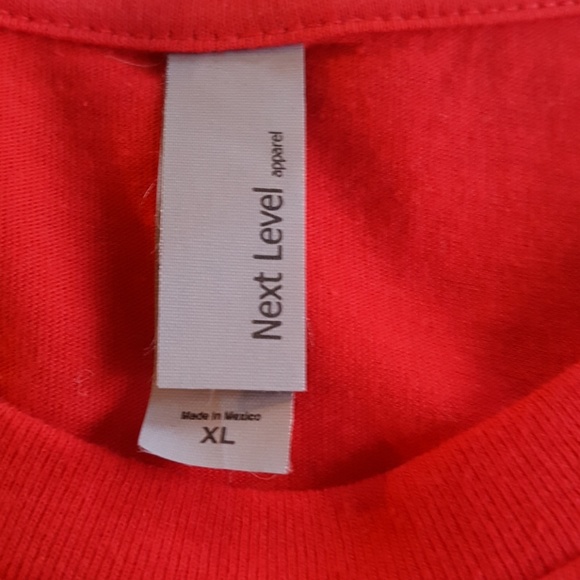 'Believe' Christmas t-shirt. Red. Santa hat... - Picture 3 of 4